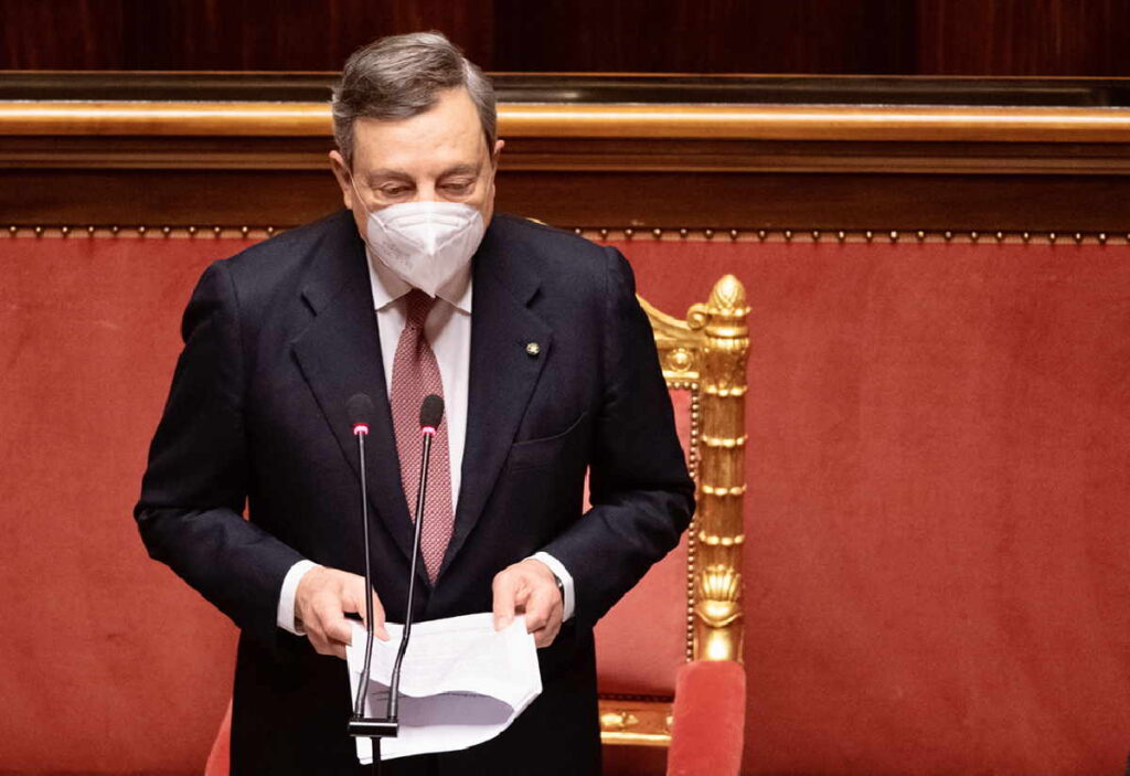 ROMA – Il Senato accorda la fiducia al Governo Draghi
