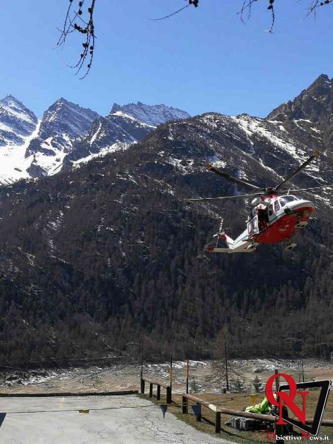 CERESOLE REALE – Soccorso uno sciatore alpinista di Pont Canavese, infortunato 3 CERESOLE REALE – Soccorso uno sciatore alpinista di Pont Canavese, infortunato