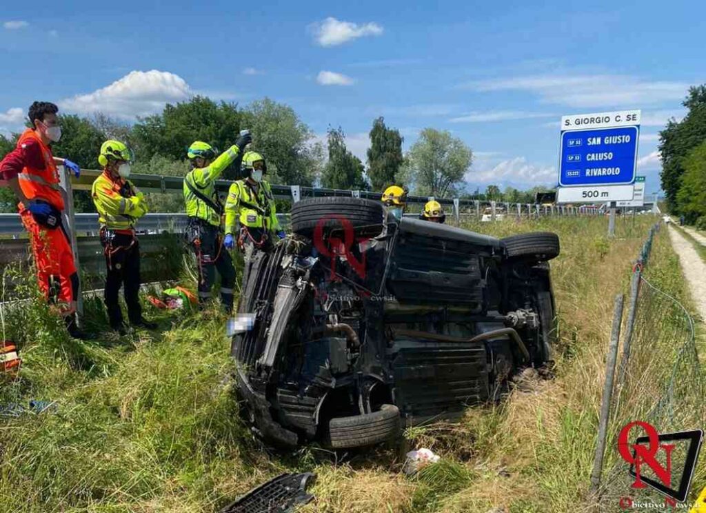 San Giorgio Incidente Autostrada 2 4