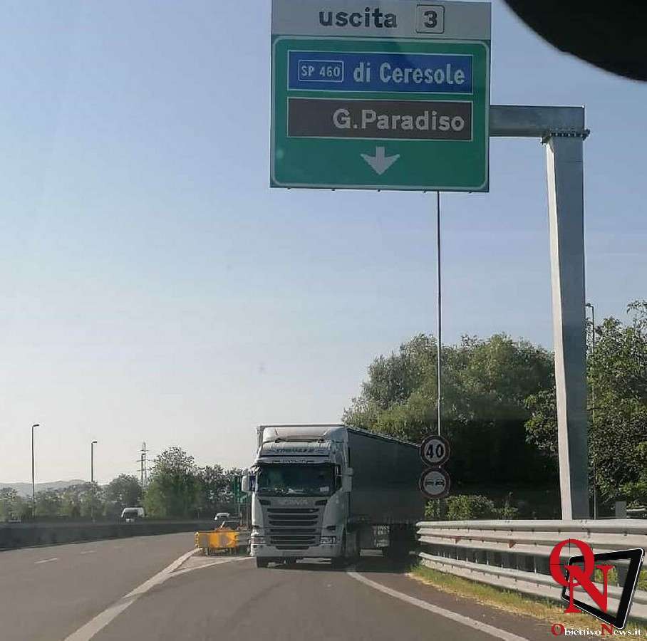 LEINI – Mezzo pesante si immette contromano sul raccordo Torino-Caselle 1 LEINI – Mezzo pesante si immette contromano sul raccordo Torino-Caselle