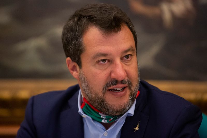 Salvini “Finchè Draghi andrà avanti noi ci siamo”