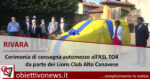 Rivara Consegna automezzo all ASL TO4 da parte dei Lions Club Alto Canavese (1)