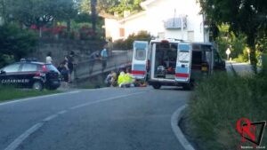 STRAMBINELLO  – Incidente sulla Sp222, due feriti non gravi