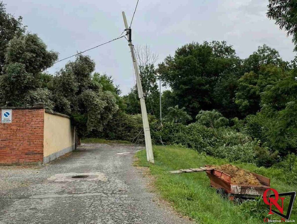 NOLE – Maltempo: numerosi danni; ripristinata la linea elettrica danneggiata