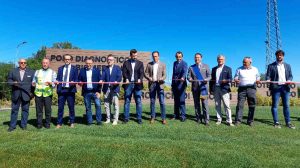 VERCELLI – Inaugurata la nuova rotonda a Saluggia