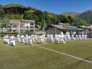 BROSSO – Terminato il raduno degli atleti della Rem Bu Kan di Rivarolo (FOTO)