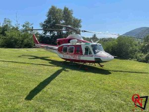 CORIO – Auto precipita da una scarpata di Piano Audi