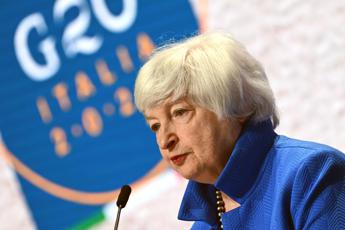 G20, Yellen: "Sul Covid grazie all'Italia. Draghi? Lo ammiro"