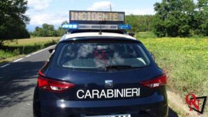 PIVERONE – Auto tampona una carrozza: ferito il cocchiere, niente da fare per salvare il cavallo