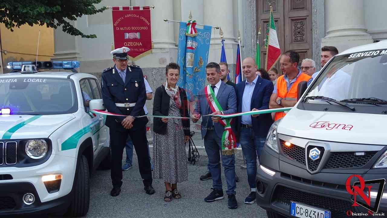 OZEGNA – Inaugurati nuovi mezzi per la Polizia Locale e Cantoniere (FOTO E VIDEO)