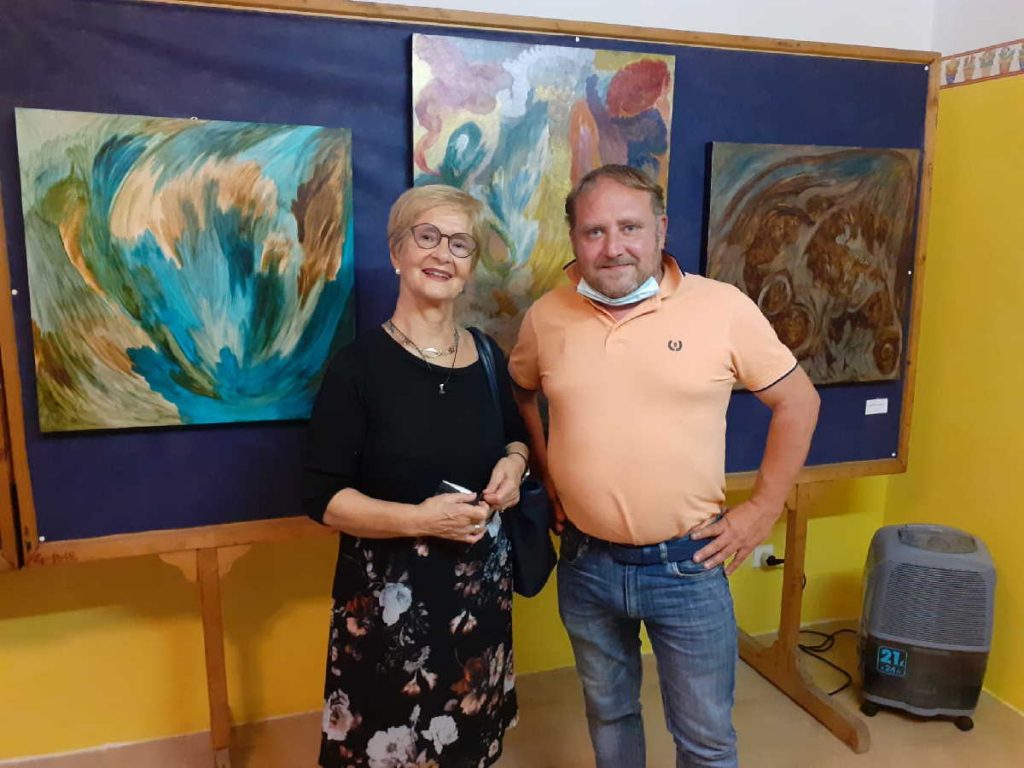 LOCANA - Inaugurata la mostra di Rosetta Vercellotti