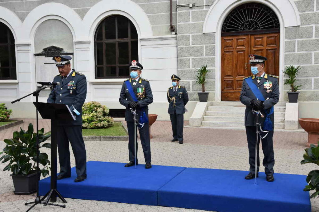 PIEMONTE – Il Generale di Divisione della Gdf Piemonte e Vda Grassi ha salutato il nuovo Comandante