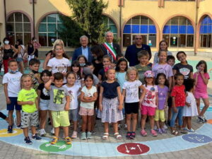 VEROLENGO – Inaugurato il Parco Giochi Diffuso alla scuola di Infanzia e Primaria