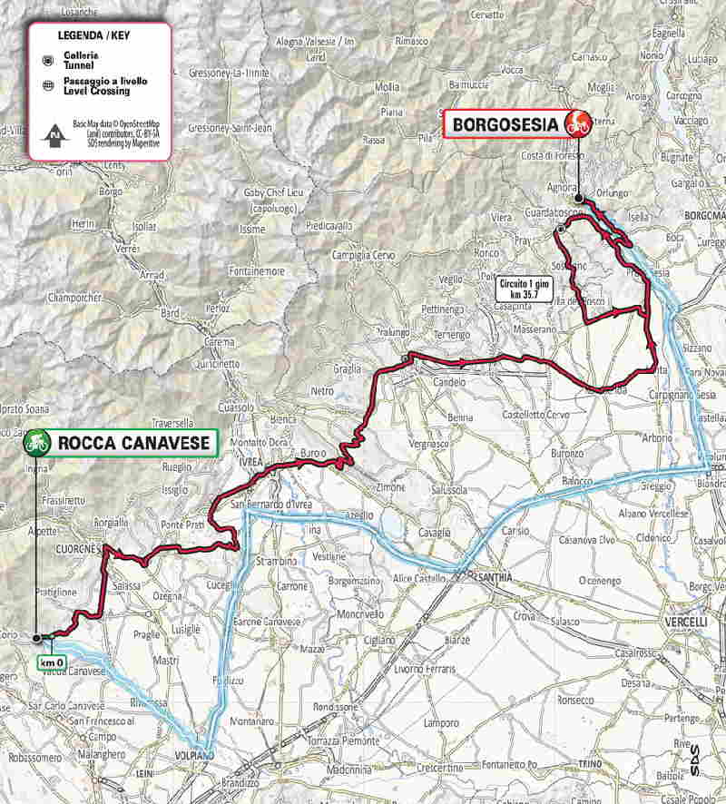 CANAVESE – Passaggio Gran Piemonte: le strade chiuse nei comuni interessati 1 CANAVESE – Passaggio Gran Piemonte: le strade chiuse nei comuni interessati