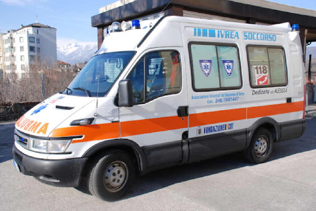 ivrea soccorso ambulanza