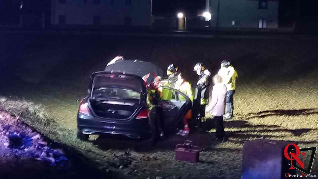 FELETTO- Incidente sulla 460, auto esce di strada (FOTO)