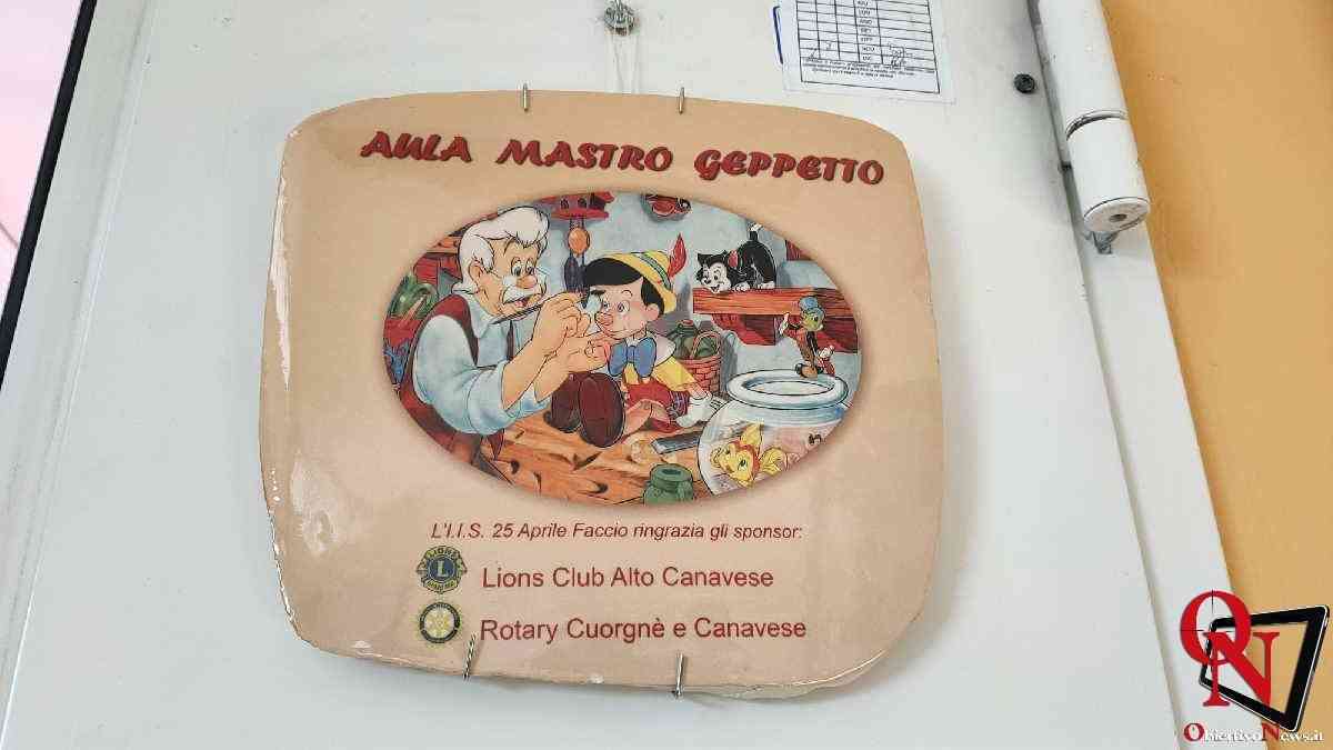 CASTELLAMONTE – Inaugurate l'aula “Mastro Geppetto” e la stampante 3D (FOTO E VIDEO)