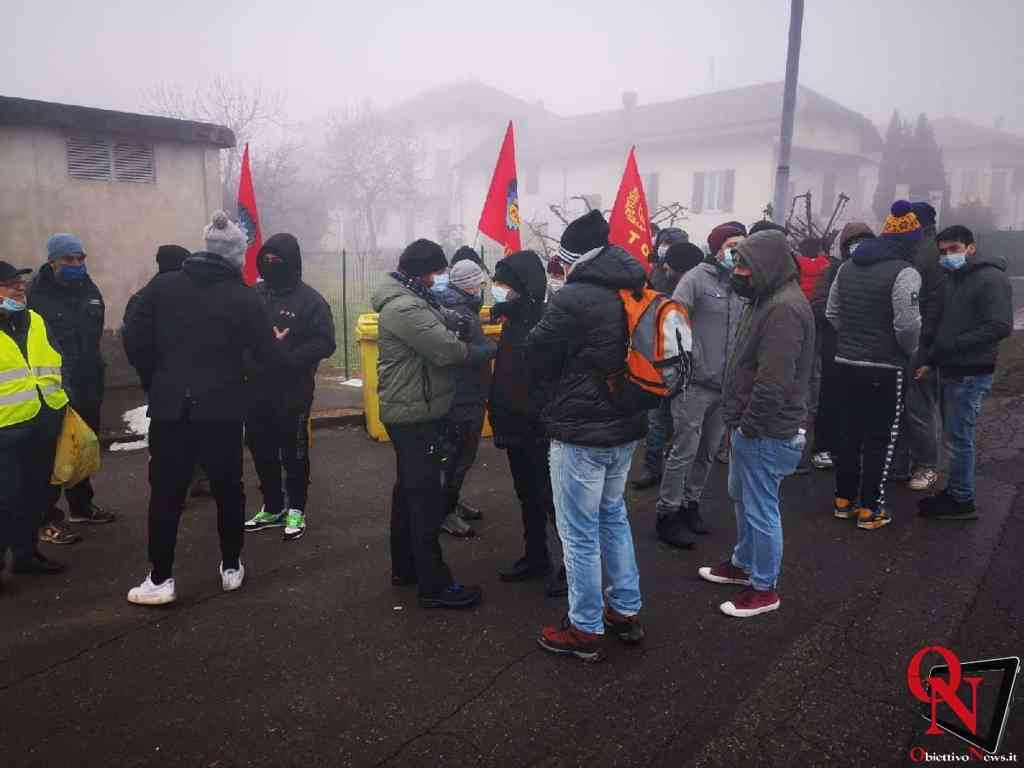 VALPERGA – Lavoratori della Morello in sciopero (FOTO E VIDEO)