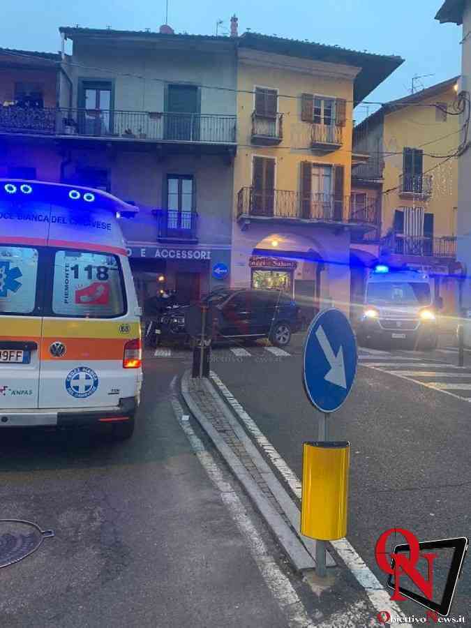 CASTELLAMONTE – Pedone investito in Largo Talentino, trasportato all'ospedale di Ivrea