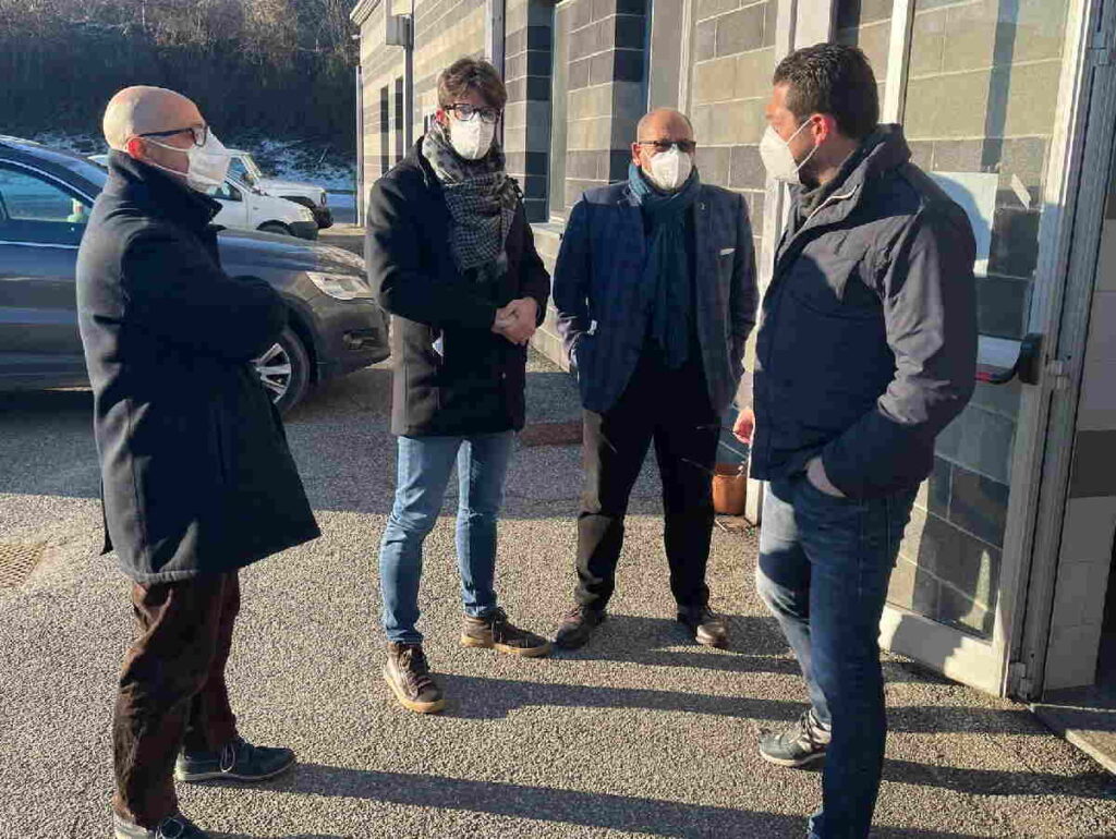 CAVAGNOLO – Sopralluogo per riaprire il Centro tamponi 1 CAVAGNOLO – Sopralluogo per riaprire il Centro tamponi