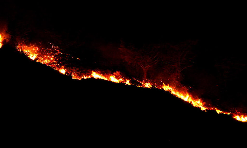 PIEMONTE – Da domani, 16 gennaio, massima pericolosità per incendi boschivi