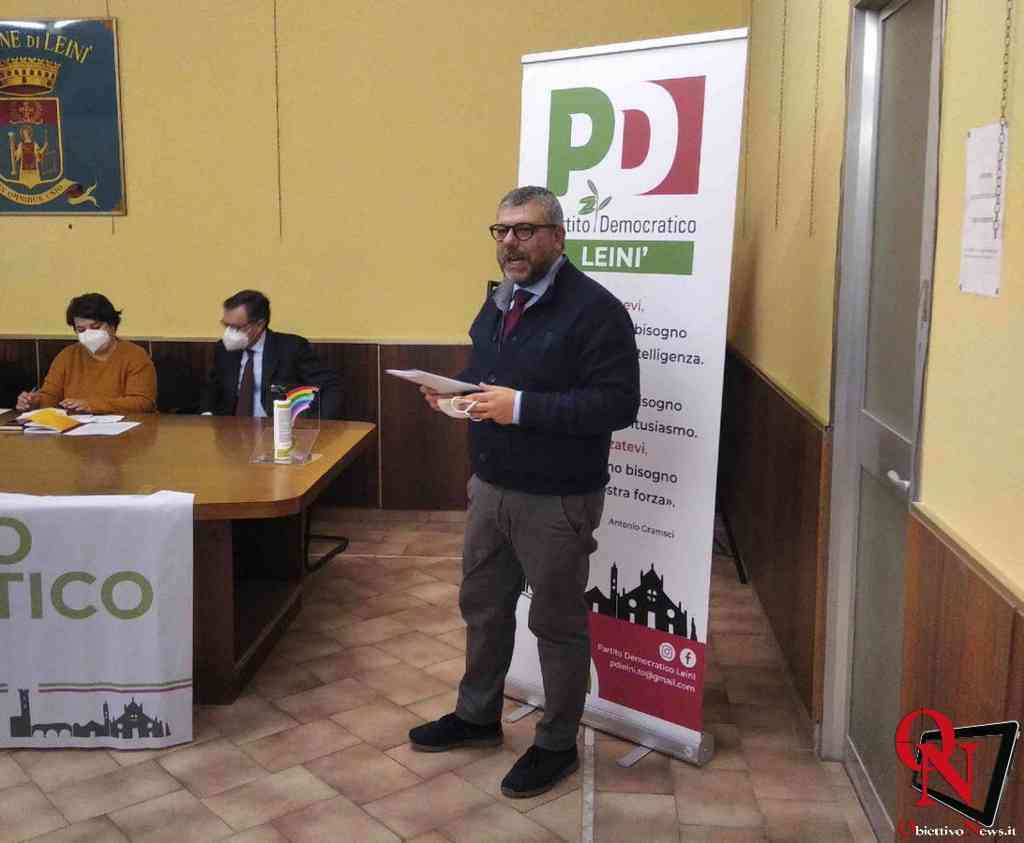 LEINI - Luca Torella rieletto all'unanimità segretario del Pd (FOTO)