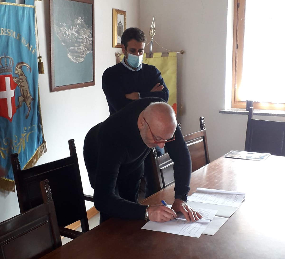 CERESOLE REALE – Firmata una convenzione tra il Comune e il Coro Polifonico Città di Rivarolo