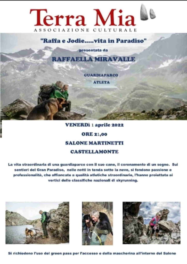 CASTELLAMONTE - Al salone Martinetti “Raffa e Jodie…vita in Paradiso” 1 CASTELLAMONTE - Al salone Martinetti “Raffa e Jodie…vita in Paradiso”