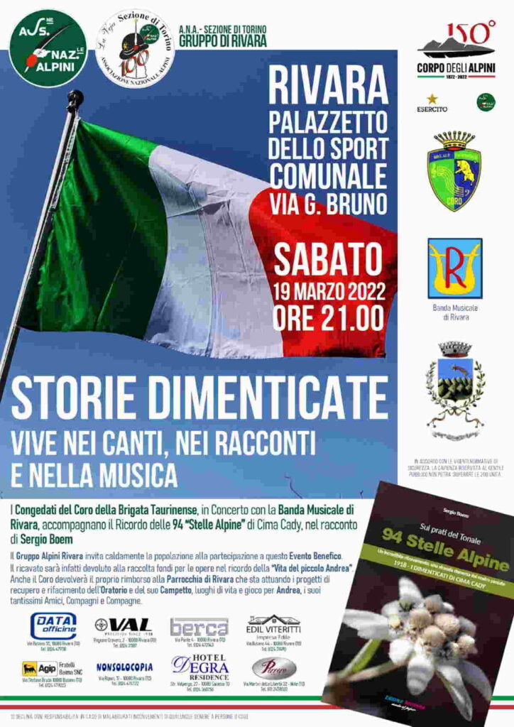 RIVARA - I Congedati del Coro della Brigata Taurinense in concerto 1 RIVARA - I Congedati del Coro della Brigata Taurinense in concerto