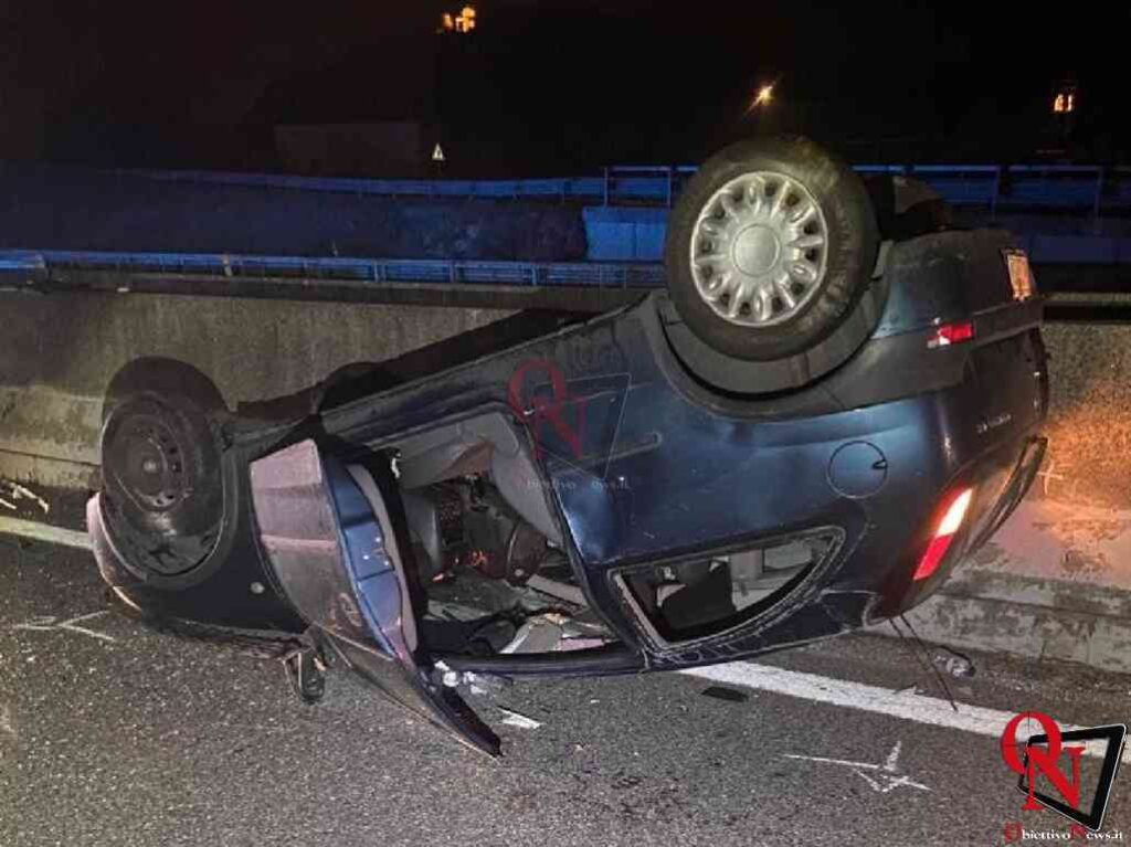 IVREA – Auto si ribalta sull’Autostrada A5; tre feriti 1 IVREA – Auto si ribalta sull’Autostrada A5; tre feriti