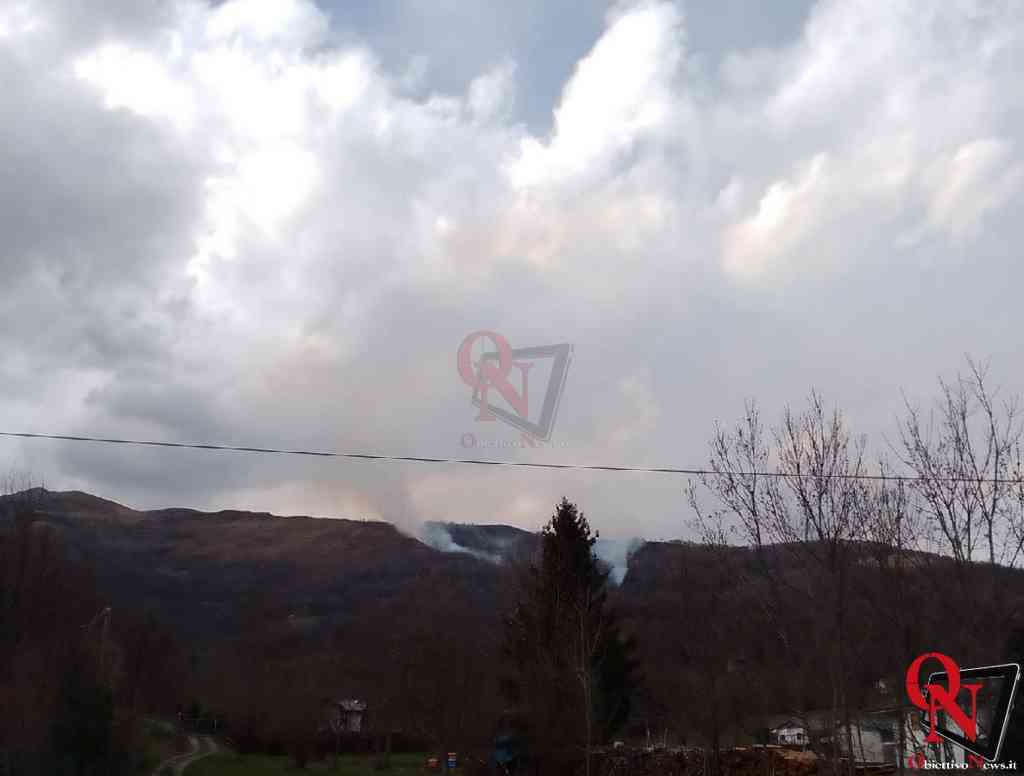 RUEGLIO – Vasto incendio boschivo 1 RUEGLIO – Vasto incendio boschivo