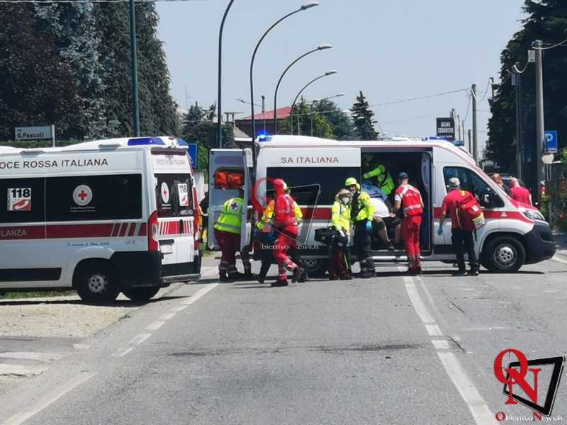 FAVRIA – Incidente: coinvolti un pullman di linea e un veicolo; due feriti (FOTO E VIDEO)