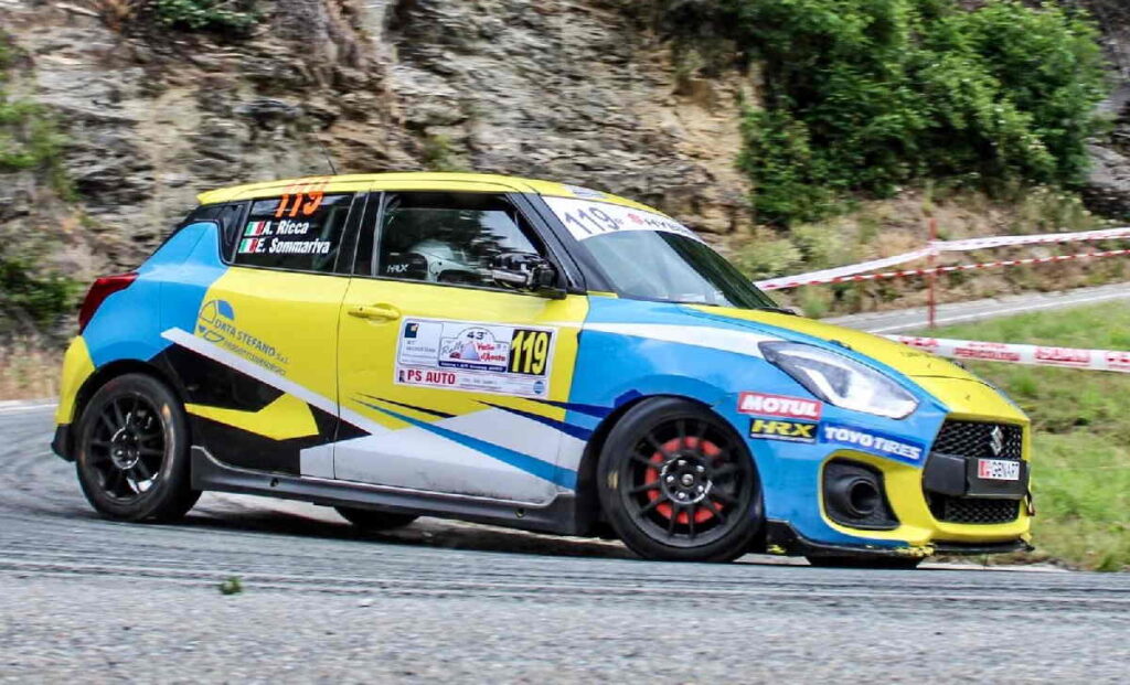RIVAROLO CANAVESE – Ricca e Sommariva vincono la categoria al Rally Nazionale Valle d’Aosta