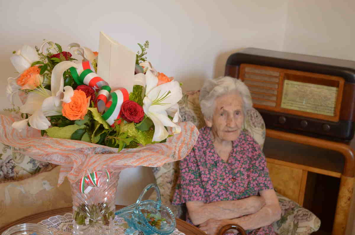 CASTELLAMONTE – Maria Giuseppina Rebuffo (“Pina”), ha festeggiato i 100 anni (FOTO)