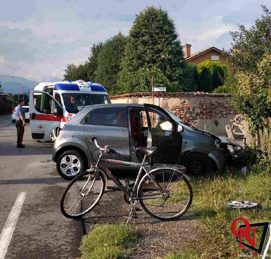 FAVRIA – Incidente sulla Provinciale per Front; coinvolte due vetture (FOTO)