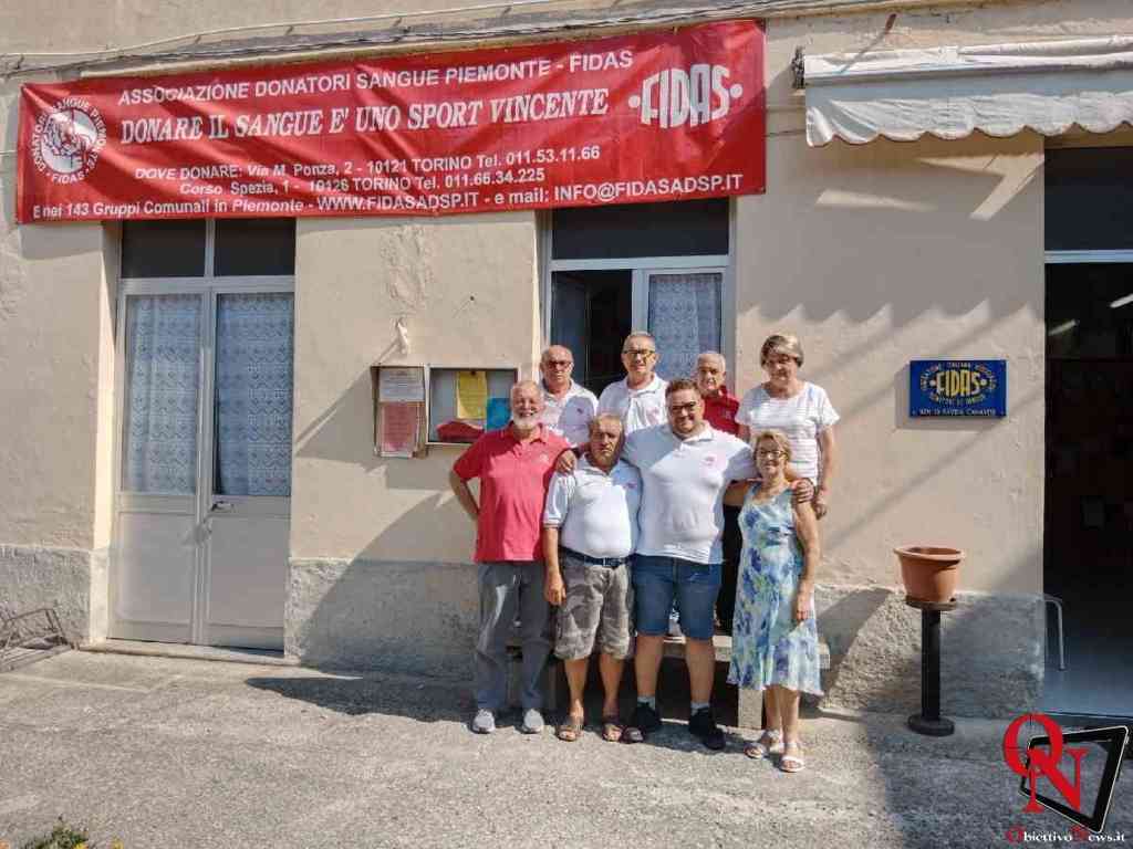 FAVRIA - Sono 60 le sacche di sangue raccolte nella donazione odierna dal Gruppo Fidas di Favria