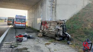STRAMBINELLO – Lotta tra la vita e la morte la 15enne ferita nell’incidente sulla Pedemontana