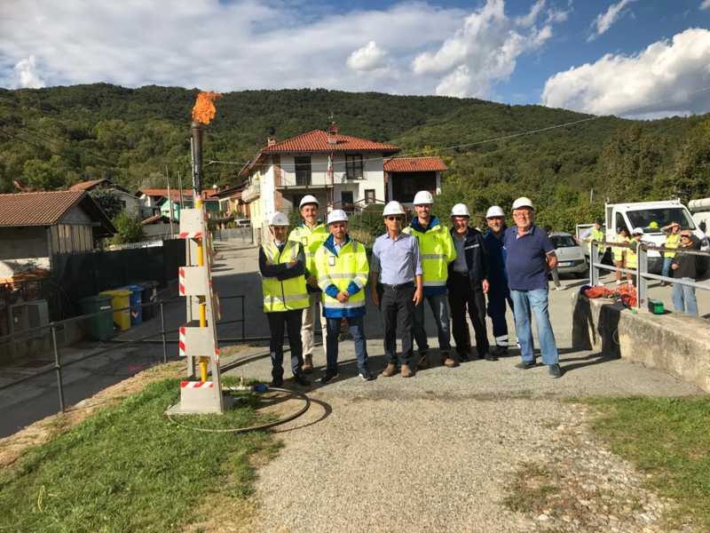 CASTELLAMONTE - Anche le frazioni di Muriaglio, Campo e Preparetto hanno il gas naturale 1 CASTELLAMONTE - Anche le frazioni di Muriaglio, Campo e Preparetto hanno il gas naturale
