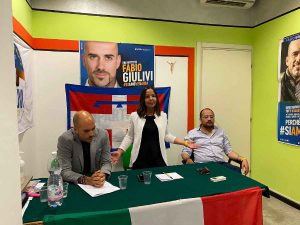 ELENA MACCANTI HA PRESENTATO LA SUA CANDIDATURA A VENARIA