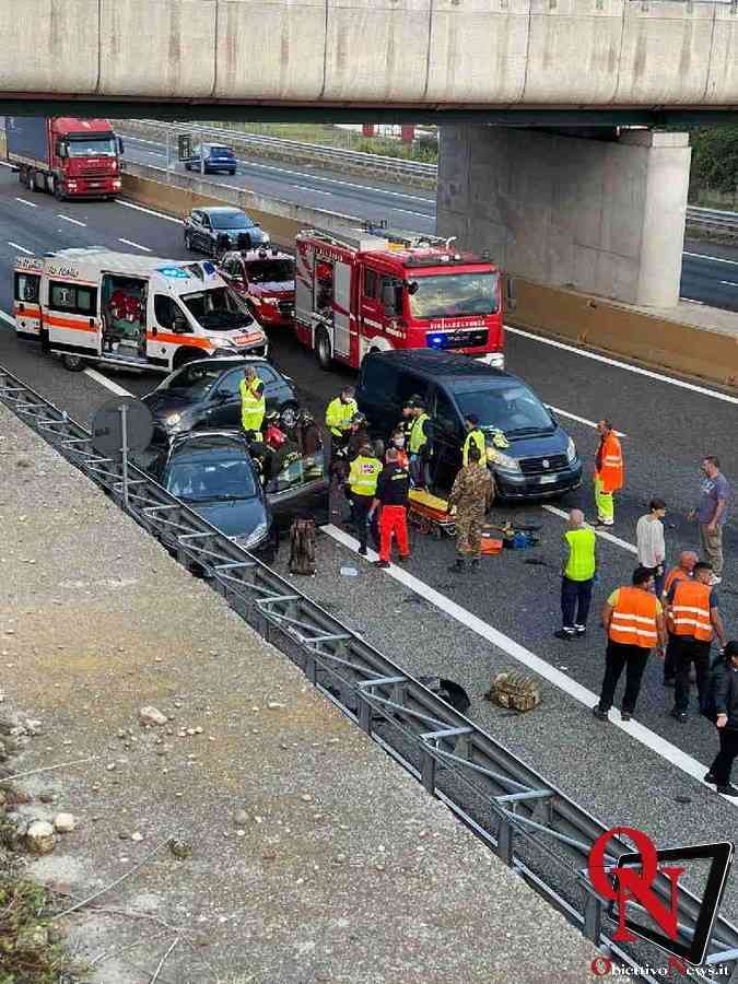 RONDISSONE – Incidente in autostrada: una donna deceduta e due feriti