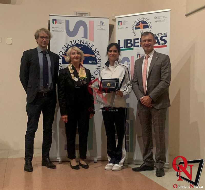 BORGARO - Consegnata la Stella al merito sportivo a Eleonora Tancredi 2 BORGARO - Consegnata la Stella al merito sportivo a Eleonora Tancredi
