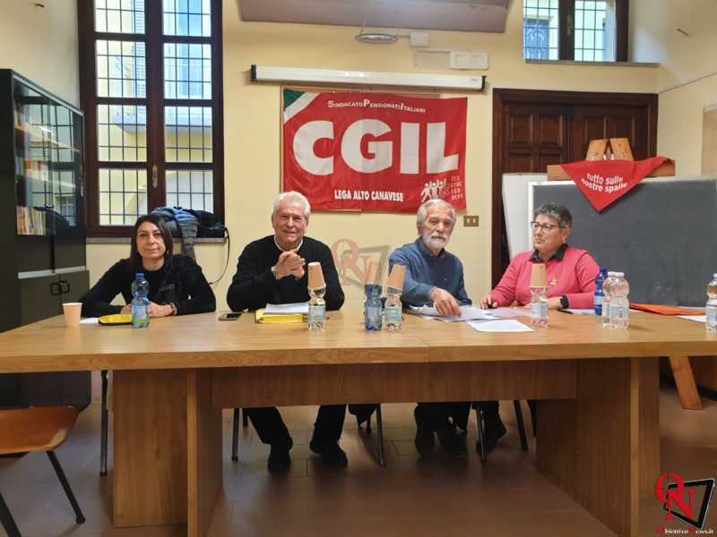 CUORGNE' - Aurelio Lucco Castello è il nuovo segretario della Lega SPI CGIL Alto Canavese (FOTO)