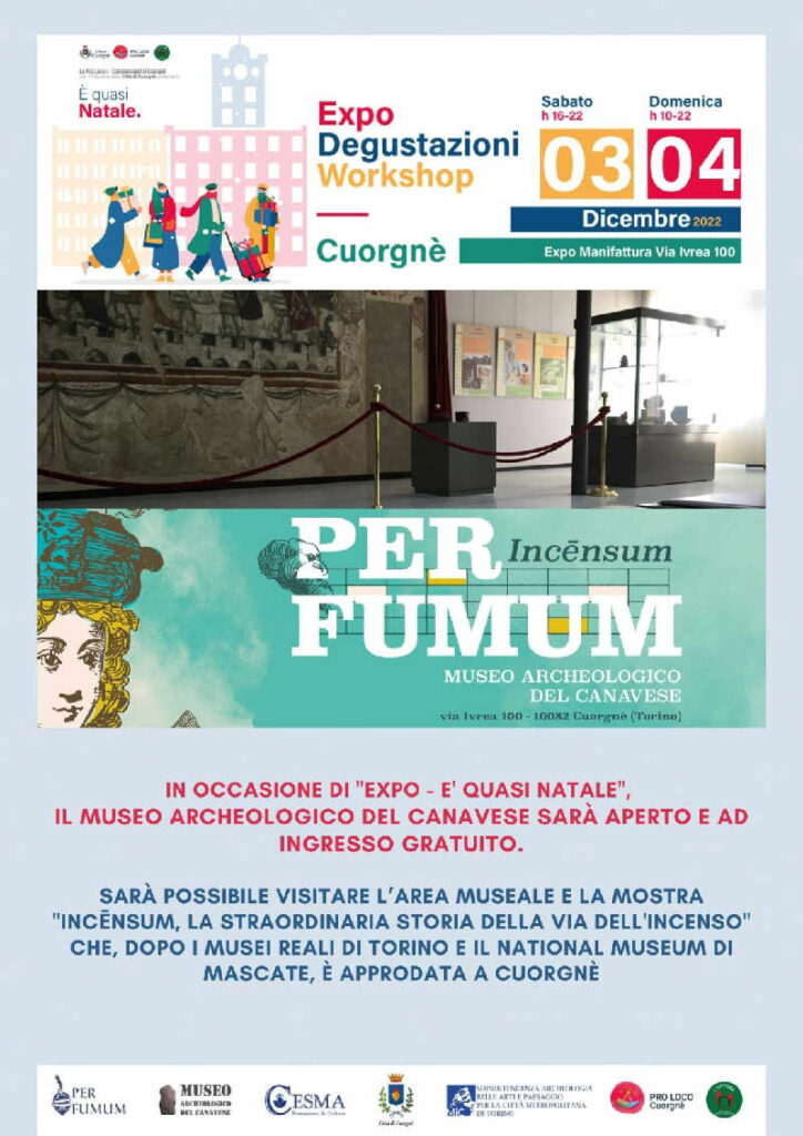 CUORGNÈ – Con l'Expo parte la collaborazione con il Museo Archeologico del Canavese 1 CUORGNÈ – Con l'Expo parte la collaborazione con il Museo Archeologico del Canavese