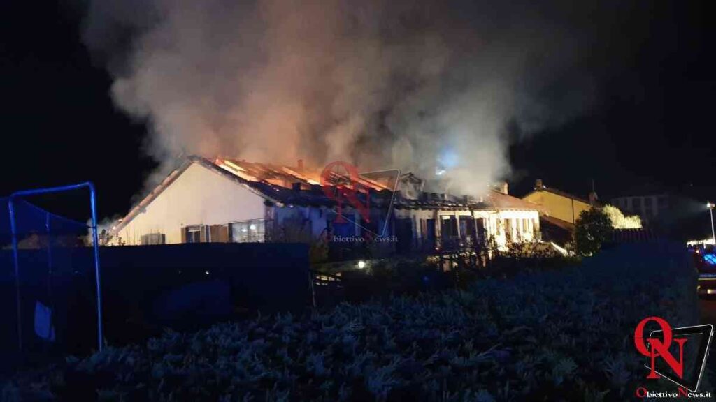 PINO TORINESE – Cascinale distrutto dalle fiamme 1 PINO TORINESE – Cascinale distrutto dalle fiamme