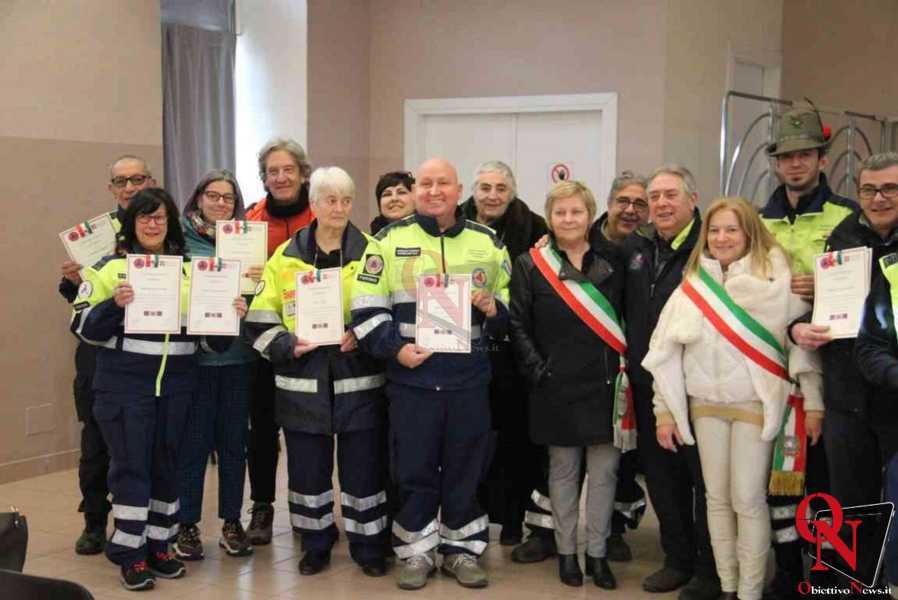 FAVRIA - Ai volontari de “La Fenice” consegnati gli attestati di ringraziamento della Regione Piemonte (FOTO)