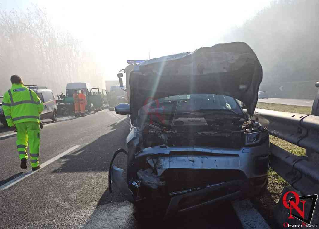 ALBIANO D'IVREA – Due incidenti: uno sul raccordo autostradale Ivrea-Santhià (FOTO)