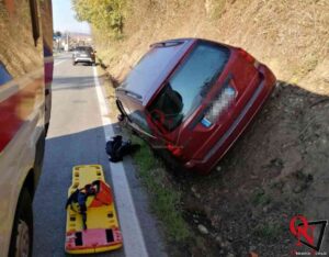 MAZZÈ – Incidente sulla Sp81, coinvolte due vetture