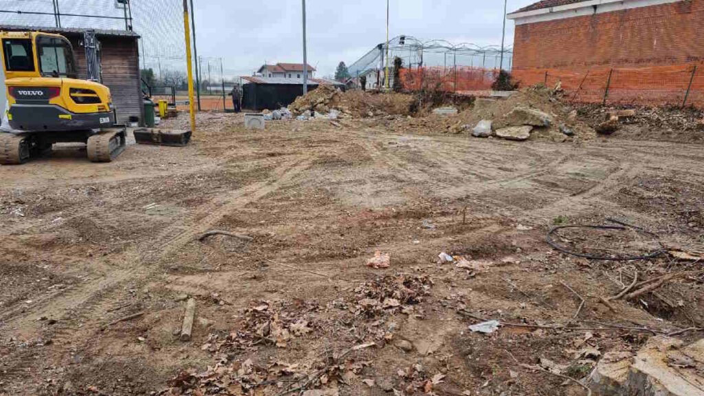 CASTELLAMONTE – Iniziati i lavori al Campo da Baseball 1 campo da baseball Castellamonte