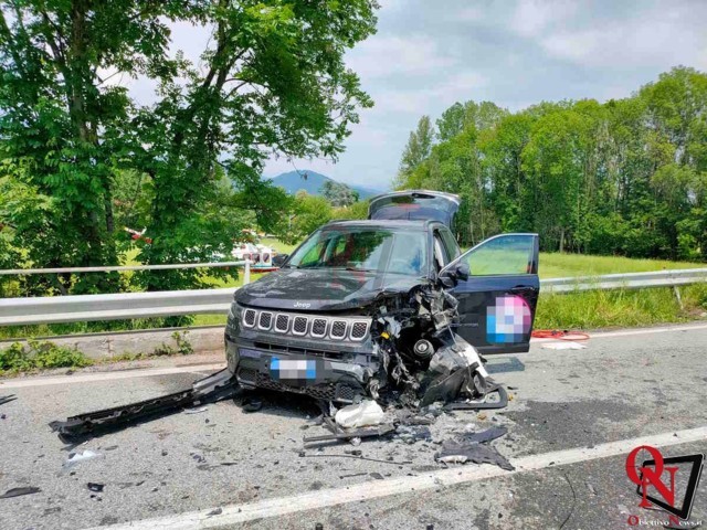 CASTELLAMONTE - Incidente a Spineto: 3 auto e 4 feriti (FOTO E VIDEO) 3 castellamonte incidente fraz spineto