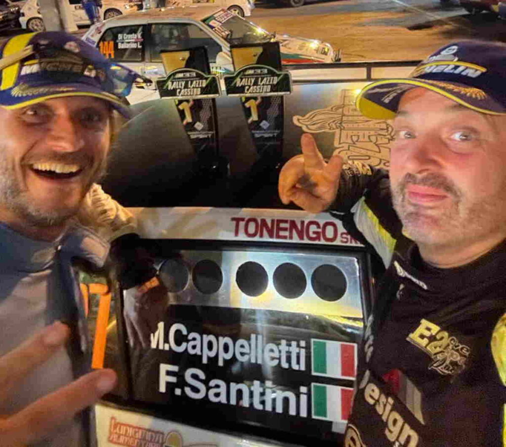 CASSINO - Rally: Giuseppe Testa e Gino Abatecola vincono la Coppa Italia (FOTO)